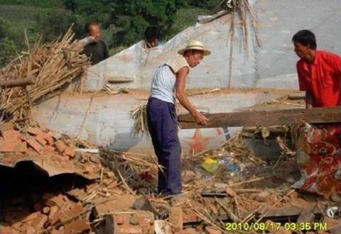 军用飞机迷失航向误入中国境内坠毁 朝鲜致歉