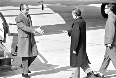 美国前总统尼克松是“中国人民的老朋友”