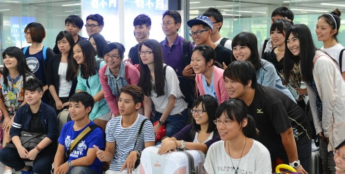 海青节首批台湾青年大学生抵榕